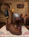 Bota vaquera 4005 marrón claro